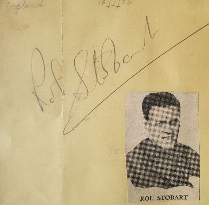 Rol Stobart Autograph